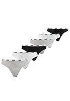 6-Pack dames strings - Katoenen strings dames multipack - Voordeelverpakking - thumbnail