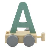 JeP kids houten treinletter A-roze - thumbnail