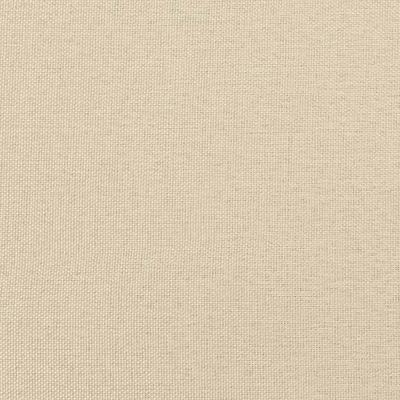 Eetkamerstoelen 4 st stof crèmekleurig