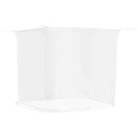 Hangende klamboe 156 gaas 220x100x150 cm wit - thumbnail