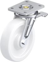 Blickle LO-SPO 200G-ST Zwenkwiel met rem Wieldiameter: 200 mm Draagvermogen (max.): 1250 kg 1 stuk(s) - thumbnail