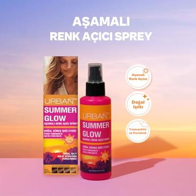 Urban Care Summer glow progressive lightening spray 150 Milliliter Urban Care Summer glow progressive lightening spray 150 Milliliter