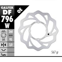 GALFER golf remschijf "df796 rotor df796 type w offroad rigid - thumbnail