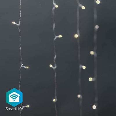 SmartLife Decoratieve LED | Wi-Fi | Warm tot koel wit | 200 LED's | 3 m | Android / IOS SmartLife Decoratieve LED | Wi-Fi | Warm tot koel wit | 200 LED's | 3 m | Android / IOS