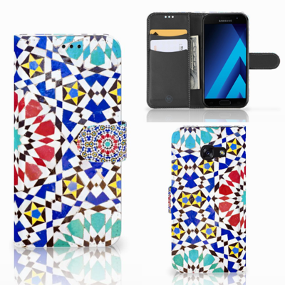 Samsung Galaxy A5 2017 | Bookcase | Mozaïek Samsung Galaxy A5 2017 | Bookcase | Mozaïek