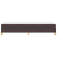 Boxspring bed Bruin 90 x 200 cm Stof en Engineered Hout - thumbnail