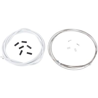 CONTEC remkabelset "stop+" ct brake cable set stop+ steel fr+rear compl white