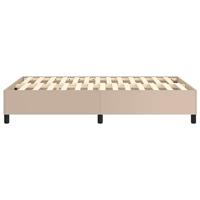 Bedframe kunstleer cappuccinokleurig 120x200 cm - thumbnail
