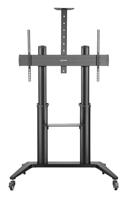Manhattan 462341 TV-wagen In hoogte verstelbaar, Kantelbaar 177,8 cm (70) - 304,8 cm (120) In hoogte verstelbaar, Kantelbaar - thumbnail