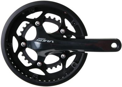 SHIMANO crankstel "sora fc-r3000" crankset shi.sora fcr3000 34/50t.170mm ht2 9sp bl.