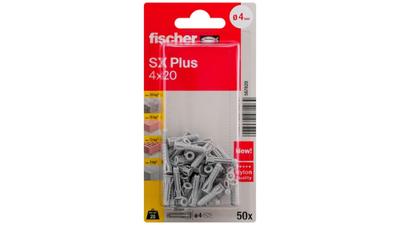 Fischer 567820 SX Plus Spreidplug 20 mm 4 mm 50 stuk(s)
