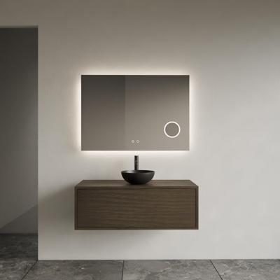 Onderkast Gliss Design Joa Charcoal 100 CM Incl. Topplaat Onderkast Gliss Design Joa Charcoal 100 CM Incl. Topplaat