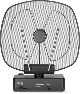 TechniSat Digitenne TT2 Actieve DVB-T/T2 omnidirectionele antenne Binnen, Stationair, Thuis Versterking: 30 dB Zwart TechniSat Digitenne TT2 Actieve DVB-T/T2 omnidirectionele antenne Binnen, Stationair, Thuis Versterking: 30 dB Zwart