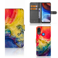 Hoesje Motorola Moto E7i Power | E7 Power Watercolor Dark - thumbnail