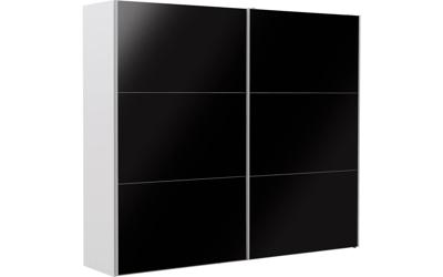 Goossens Kledingkast Easy Storage Sdk, 253 cm breed, 220 cm hoog, 2x 3 paneel glas schuifdeuren Goossens Kledingkast Easy Storage Sdk, 253 cm breed, 220 cm hoog, 2x 3 paneel glas schuifdeuren