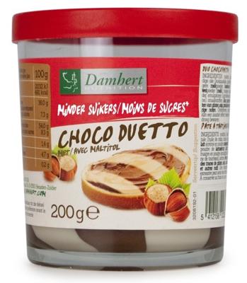 Damhert Minder Suikers Choco Duetto