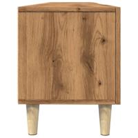 Tv-meubel 180x31,5x40 cm bewerkt hout artisanaal eikenkleurig - thumbnail