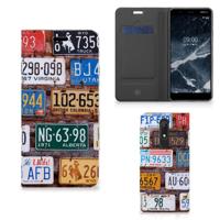 Nokia 5.1 (2018) Stand Case Kentekenplaten - thumbnail