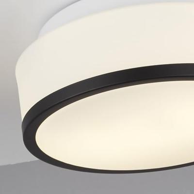 Searchlight Badkamer plafondlampCheese Ø 23cm - 7039-23BK