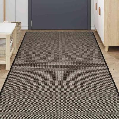 Deurmat 115x500 cm bruin