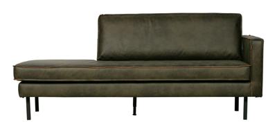 WOOOD Daybed 'Rodeo' Rechts, kleur Army