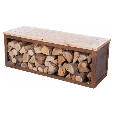 RedFire | Wood Storage Bench Tyr 120 cm