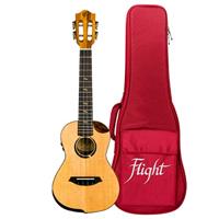 Flight Princess Series Victoria Soundwave Tenor elektrisch-akoestische ukelele met ingebouwde effecten - thumbnail