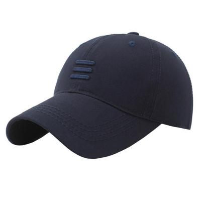 Baseball Cap Triple Stripe - Navy Blue Baseball Cap Triple Stripe - Navy Blue