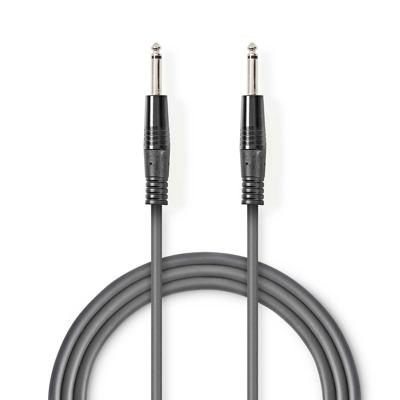 Nedis Mono-Audiokabel | 6,35 mm Male naar 6,35 mm Male | 5 m | 1 stuks - COTH23000GY50 COTH23000GY50 - thumbnail