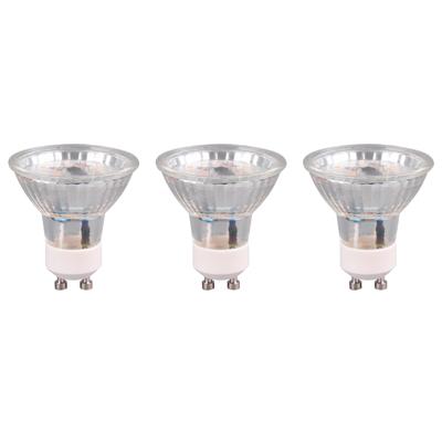 LED Lamp - Trion Rova - Set 3 Stuks - GU10 Fitting - 5W - Warm Wit 3000K - Dimbaar