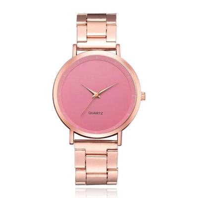 LGT JWLS Luxe Damespolshorloge - Rose Gouden Band en Behuizing