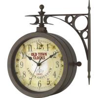TFA Dostmann 603011 Wandklok Kwarts 20.5 cm x 29 cm x 29.5 cm x 9 cm Antiek, Zwart - thumbnail
