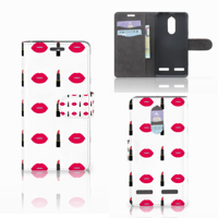 Lenovo K6 Telefoon Hoesje Lipstick Kiss - thumbnail