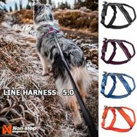 Non-stop dogwear® Hondentuigje Line Harness 5.0, zwart, Maat: 5 - thumbnail