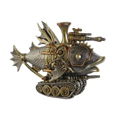 Decoratieve figuren Home ESPRIT Grijs Multicolour Vis 31,5 x 9 x 22 cm Decoratieve figuren Home ESPRIT Grijs Multicolour Vis 31,5 x 9 x 22 cm