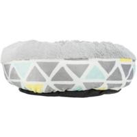 Trixie Pluche bed Bunny, ø 35 × 13 cm, bont/grijs - thumbnail