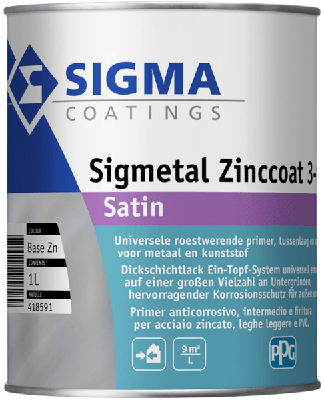 Sigma Sigmetal Zinccoat Satin