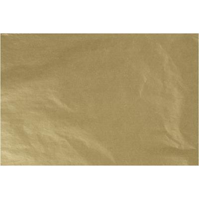 Creativ Company Tissuepapier, vel 50x70 cm, 17 gr, goud, 25 vel/ 1 doos Creativ Company Tissuepapier, vel 50x70 cm, 17 gr, goud, 25 vel/ 1 doos