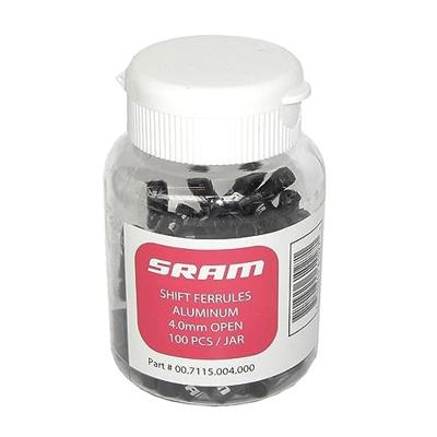 SRAM kabelhoed cab.cover 4mm alu 100pcs b