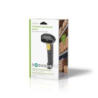 Nedis Barcodescanner | Laser | Draadloos | 1D Lineair | USB-dongle | 1 stuks - BSCNW1D100BK BSCNW1D100BK - thumbnail