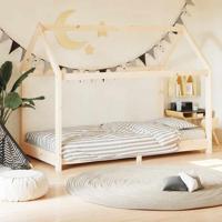 Kinderbedframe massief grenenhout 70x140 cm - thumbnail