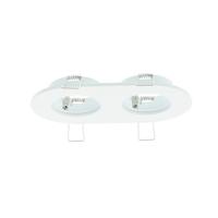 Klemko LED armatuur 2 voudig wit 876545 - thumbnail