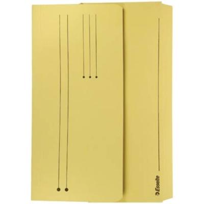 Esselte documentenmap Pocket File geel
