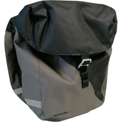 Racktime dubbele tas "vida 2.0" double bag vida 2.0 carbon bl./st.black