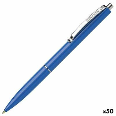50x Balpen Schneider K 15 blauw medium
