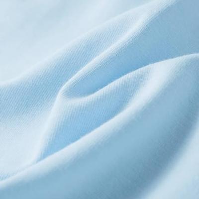 Kindershirt 92 zachtblauw