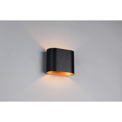 Trio OpbouwspotAlani zwart met goud - 266100180