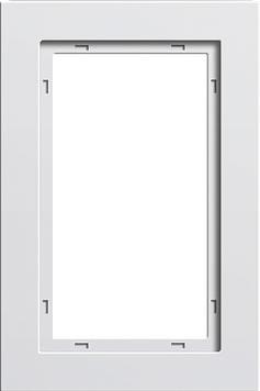 Gira afdekraam wit mat E2 1,5VD 100122