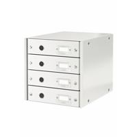 Leitz Click & Store 6049-00-95 Ladebox Zwart DIN A4 Aantal lades: 4 - thumbnail