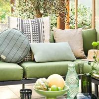 Marc O'Polo - Nordic knit Sierkussen 30x60 Garden Green - thumbnail